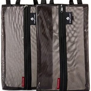 Eagle Creek Pack-It Original Shoe Sac Set, Black, Set of 2